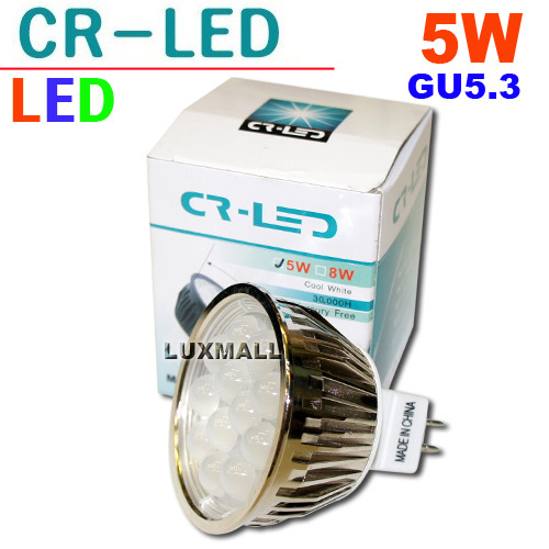 (CR-LED) LED MR16 5W (12V)