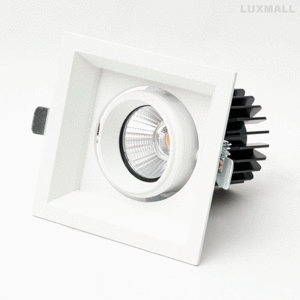 LED COB 이엘 멀티사각 1구 매입 화이트,블랙 (95*95).