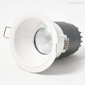 LED COB 15W 샤벨 원형 매입등 75파이.