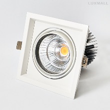 LED COB 36W 카본 멀티 1구 매입등 (145*145).